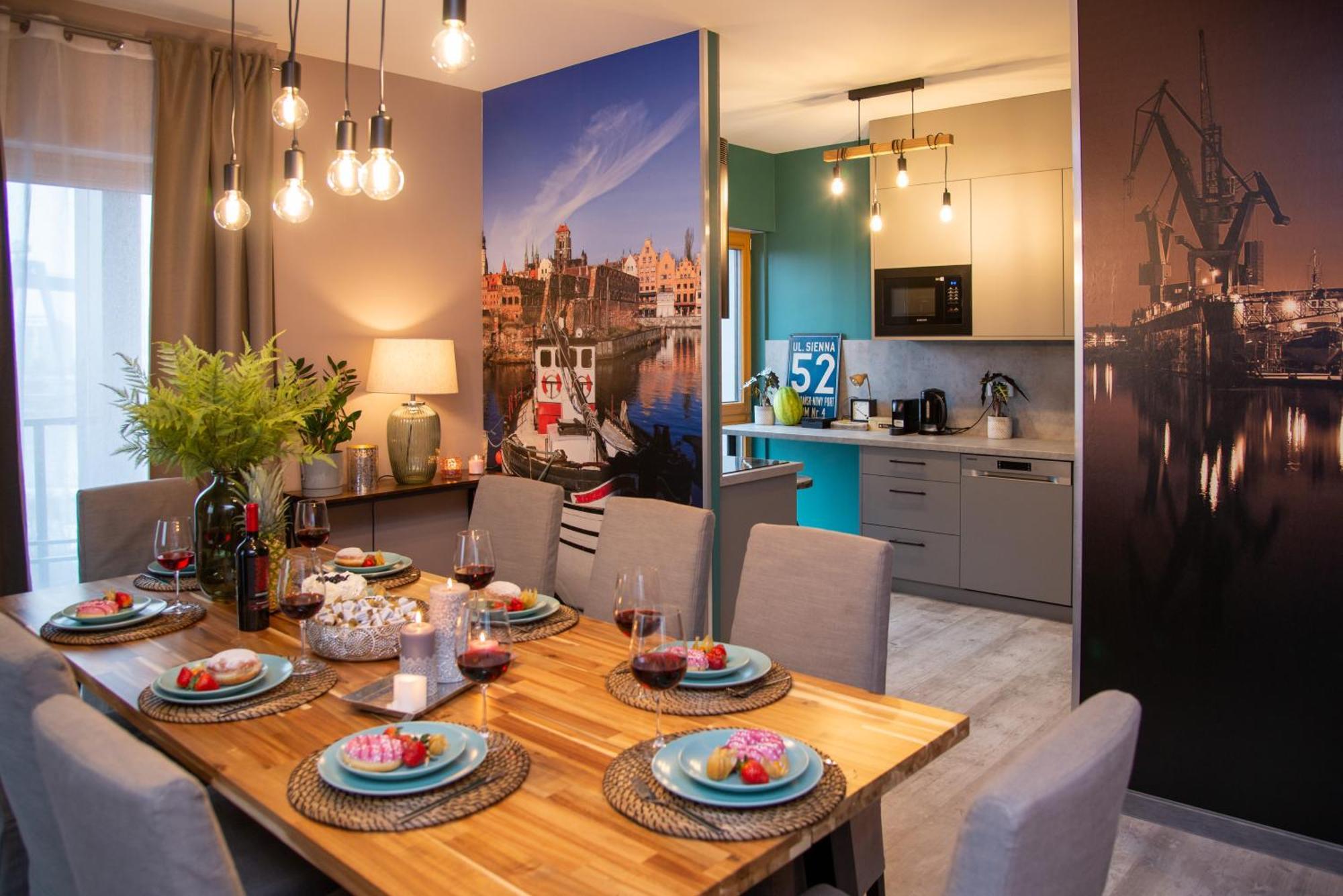 Premium 4 Rooms Apartment Gdańsk Exteriör bild