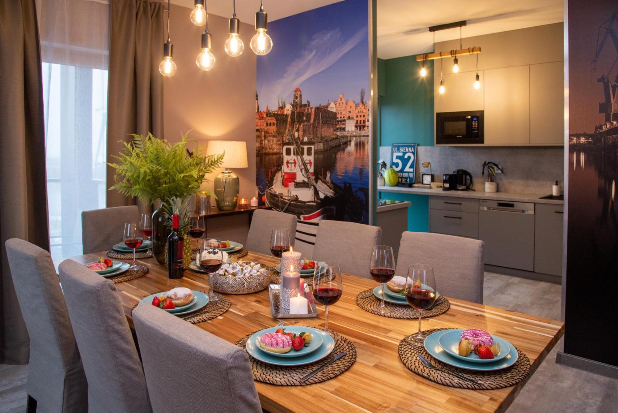 Premium 4 Rooms Apartment Gdańsk Exteriör bild